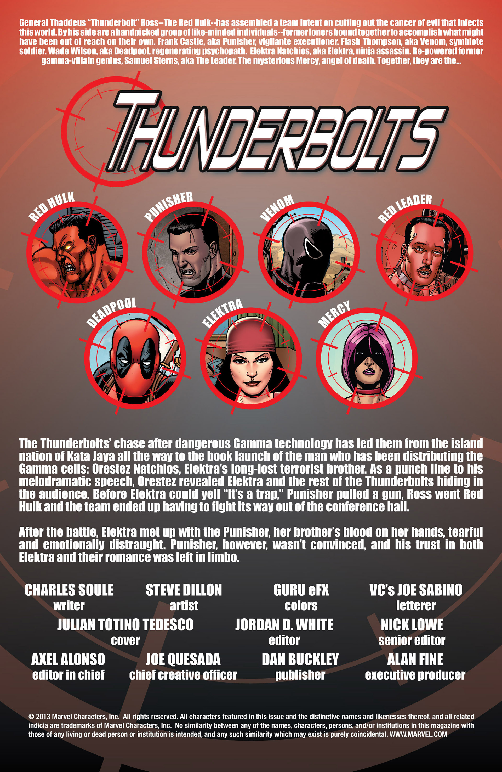 Read online Thunderbolts (2013) comic -  Issue #12 - 2