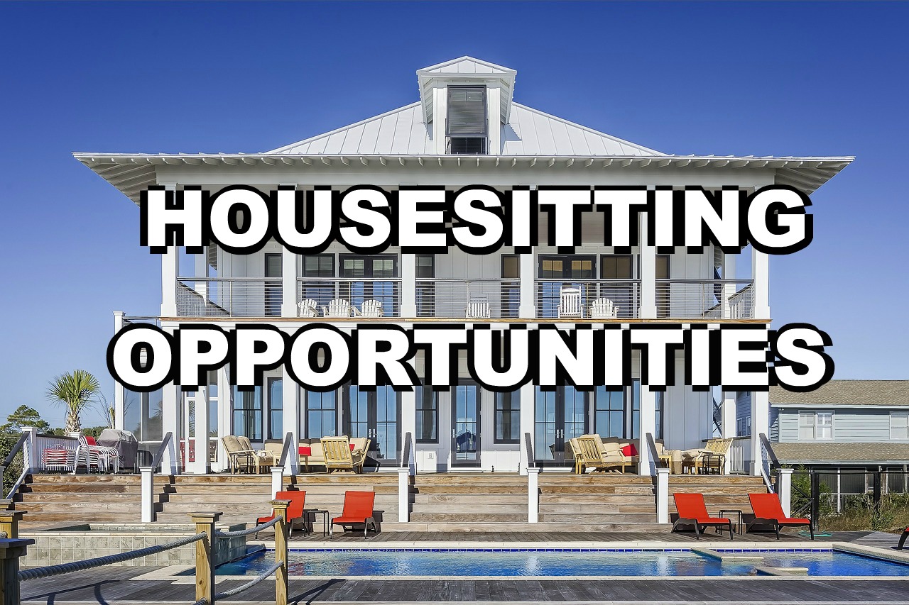 House sitter jobs international, luxury, longterm and paid