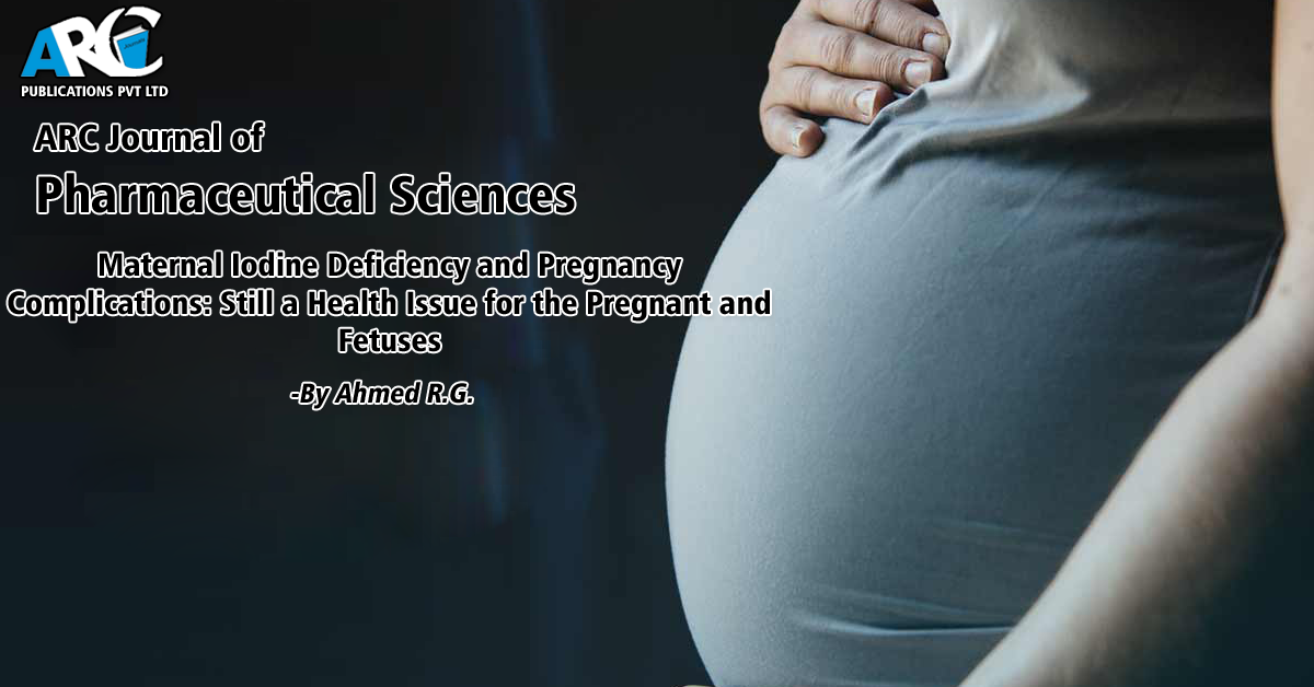 Maternal Iodine Deficiency and Pregnancy Complications Still a Health Issue for the Pregnant
