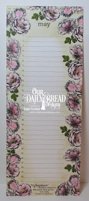 ODBD Fragrance, Calendar Page Designed by Angie Crockett