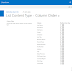 SharePoint Online: Change Column Order in Content Type using PowerShell