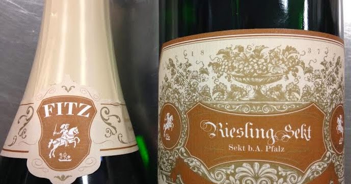January Wine Pick: Fitz-Ritter Riesling Extra Trocken Sekt ~ The Wine  Stalker | Champagner & Sekt