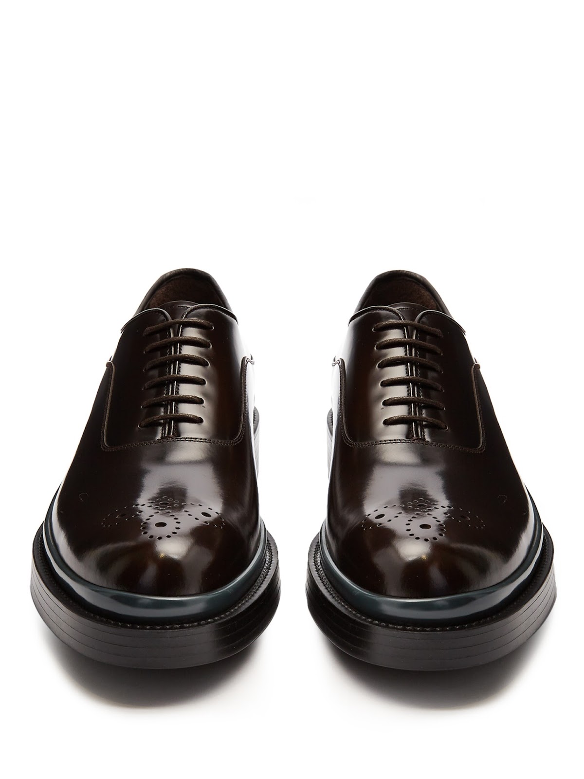 prada raised sole low tops white