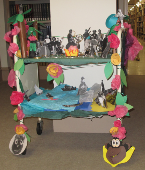 Jean Outland Chrysler Art Library Blog: 4th Annual Book Cart Decorating ...