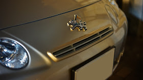 Toyota Soarer Z30, emblemat, logo, symbol, znaczek, griffin, lew, lion, JDM
