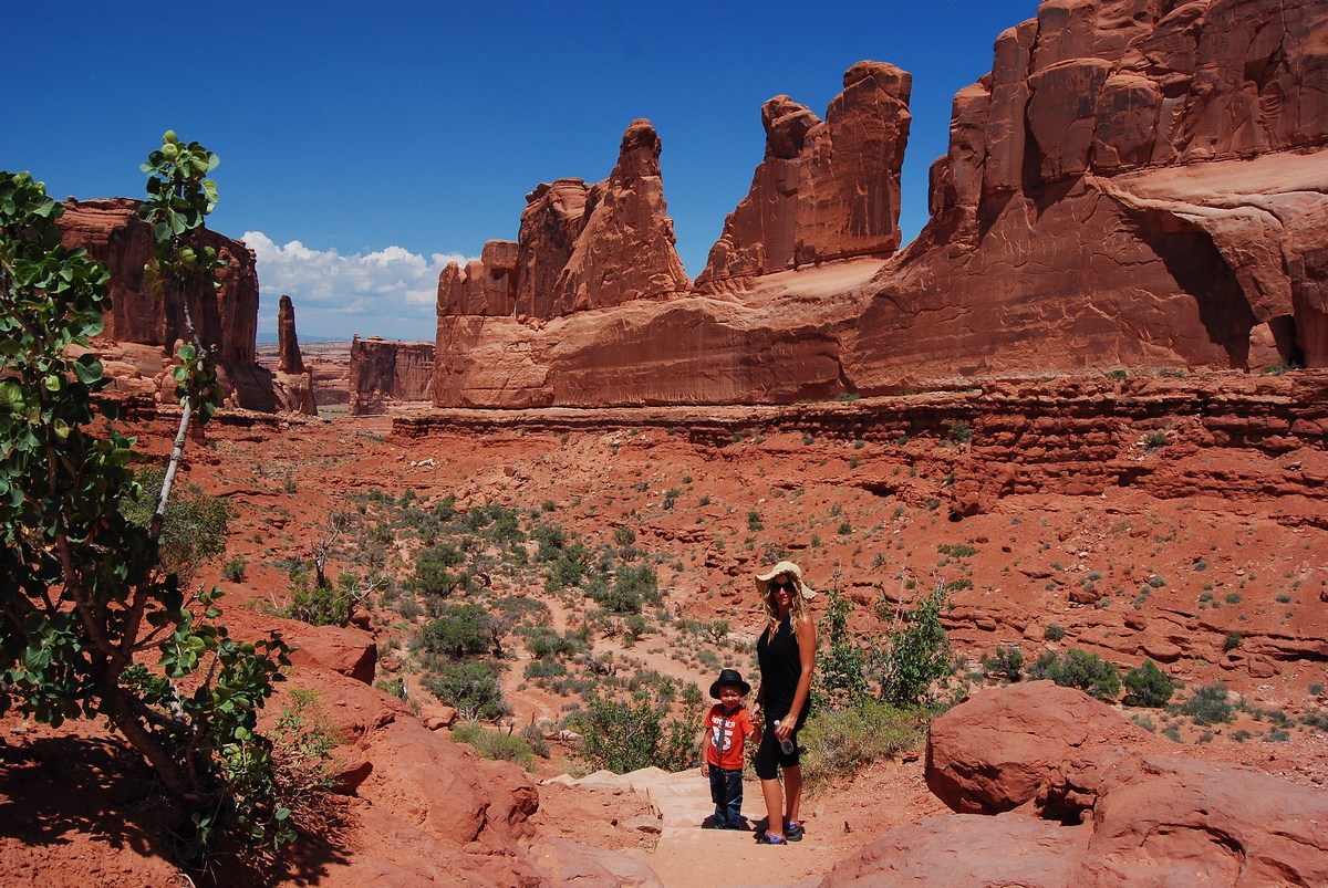 Park Avenue, un canyon aux parois incroyables... Park Avenue, un canyon aux parois incroyables...