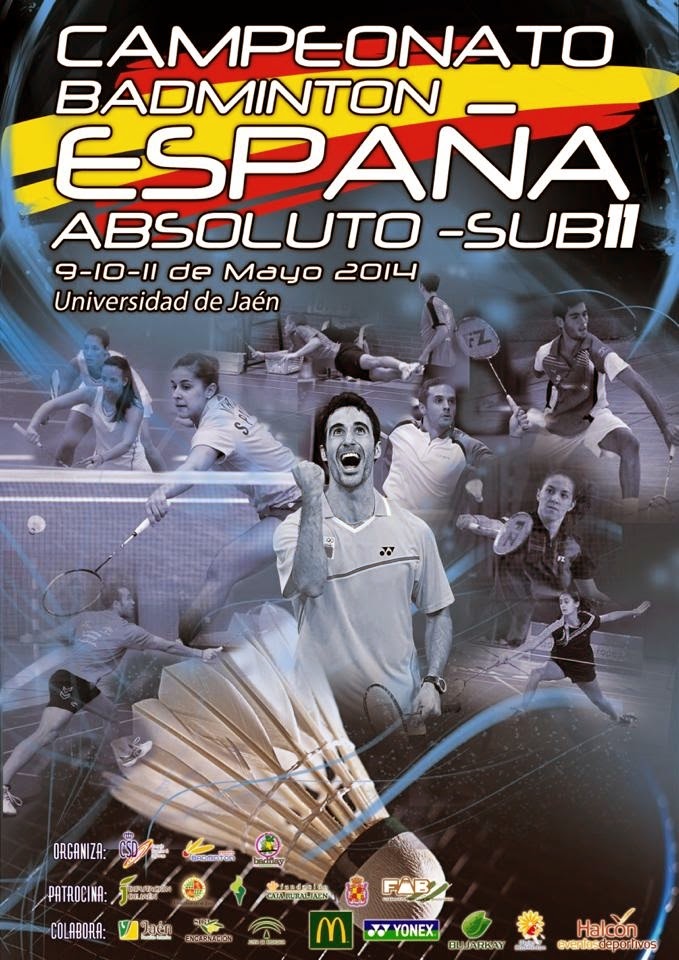 CLUB BADMINTON RINCONADA CAMPEONATOS DE ESPAÑA ABSOLUTO Y SUB 11