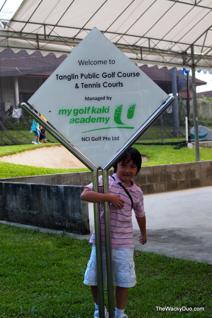 My golf  kaki Academy  - First Golf Lesson