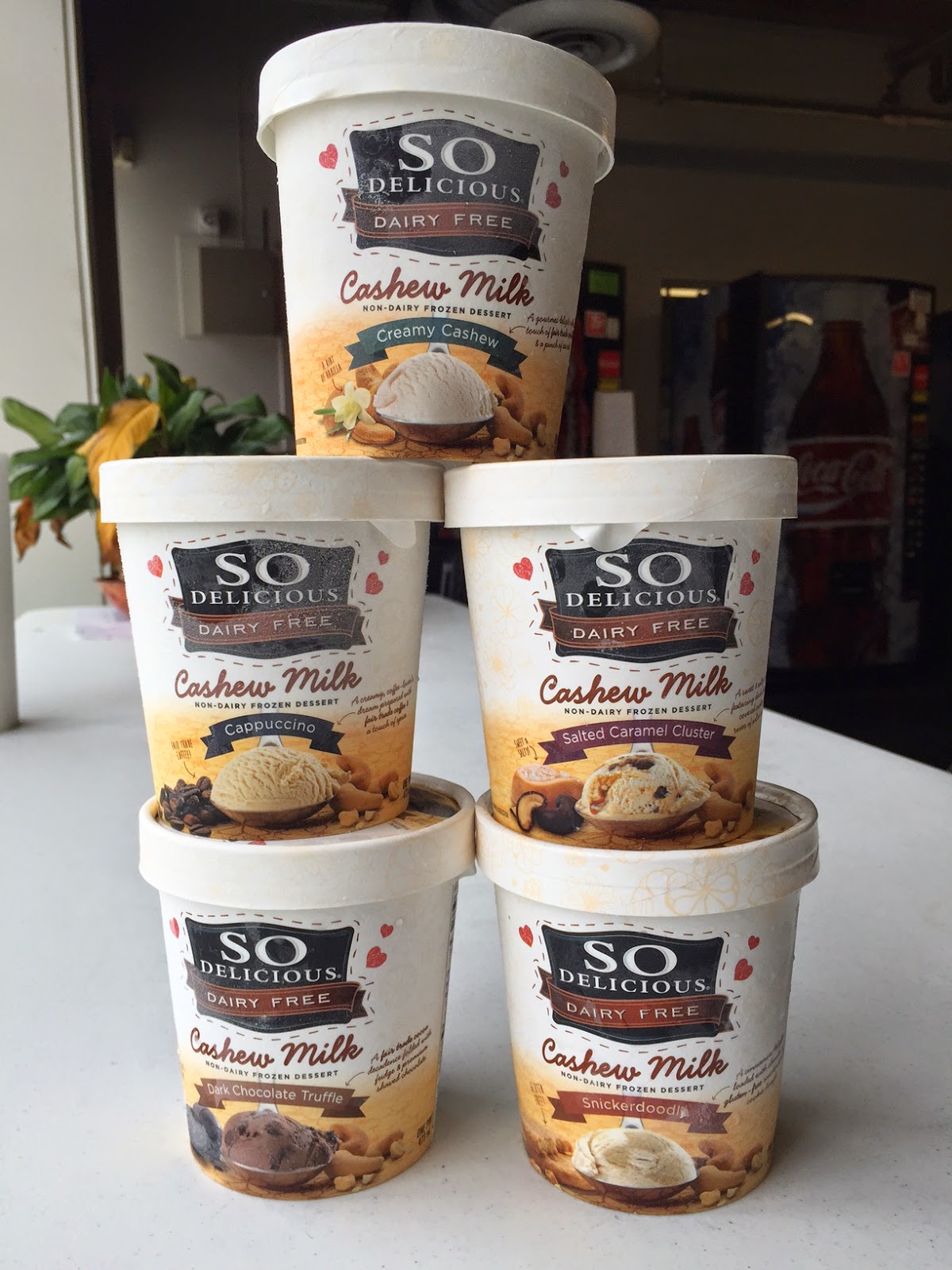 Cashew milk ice cream deals