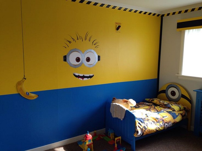 Desain Kamar Tidur Minion E Rumah