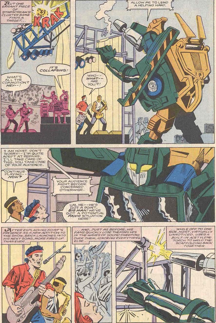 Read online The Transformers (1984) comic -  Issue #14 - 20