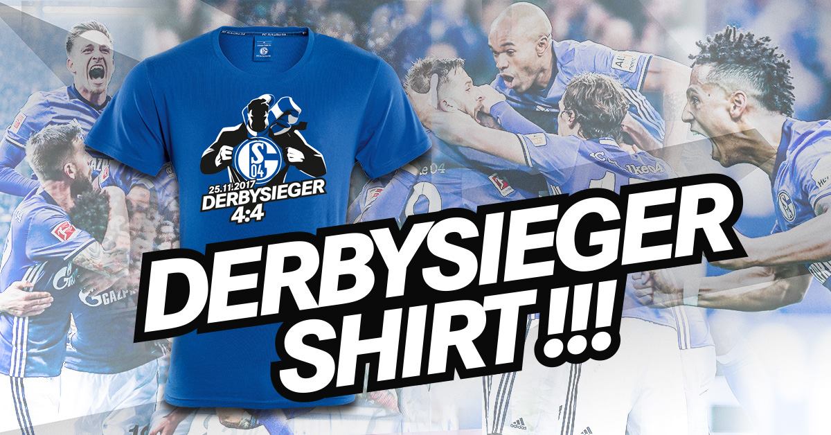 cache Niet essentieel Vergevingsgezind Schalke 04 Releases 4-4 Dortmund Derby Winner Shirt - Footy Headlines