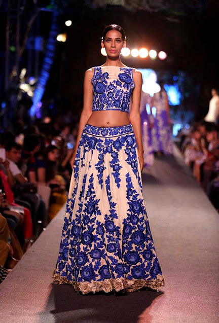 Crop Top Lehenga By Manish Malhotra Crop Top Lehenga By Manish Malhotra