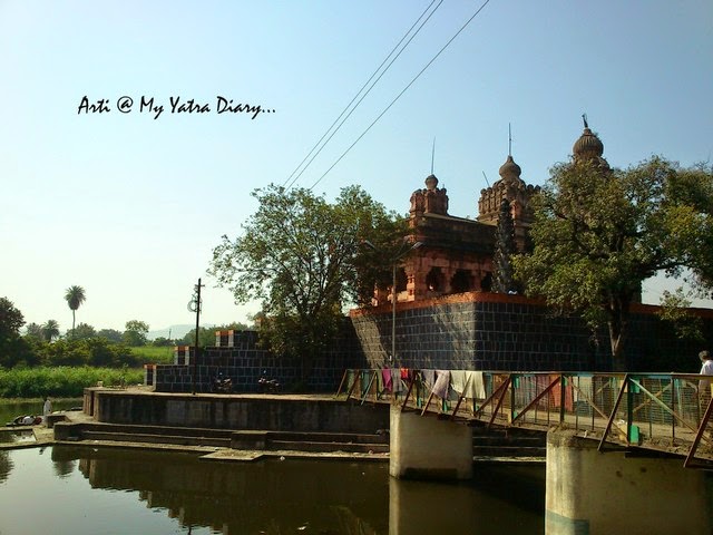 A view of the Sangameshwar Temple, Saswad, Pune
