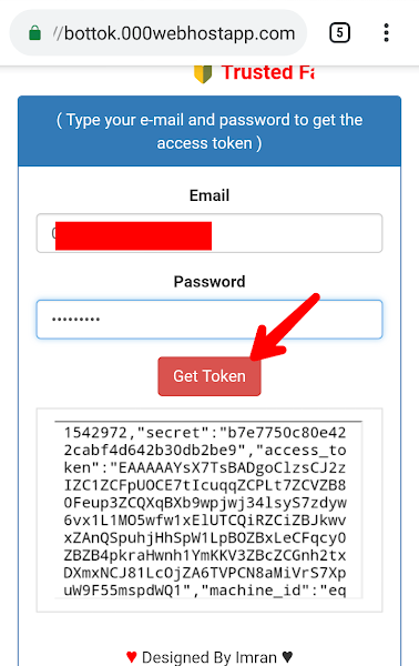 Access Token generate