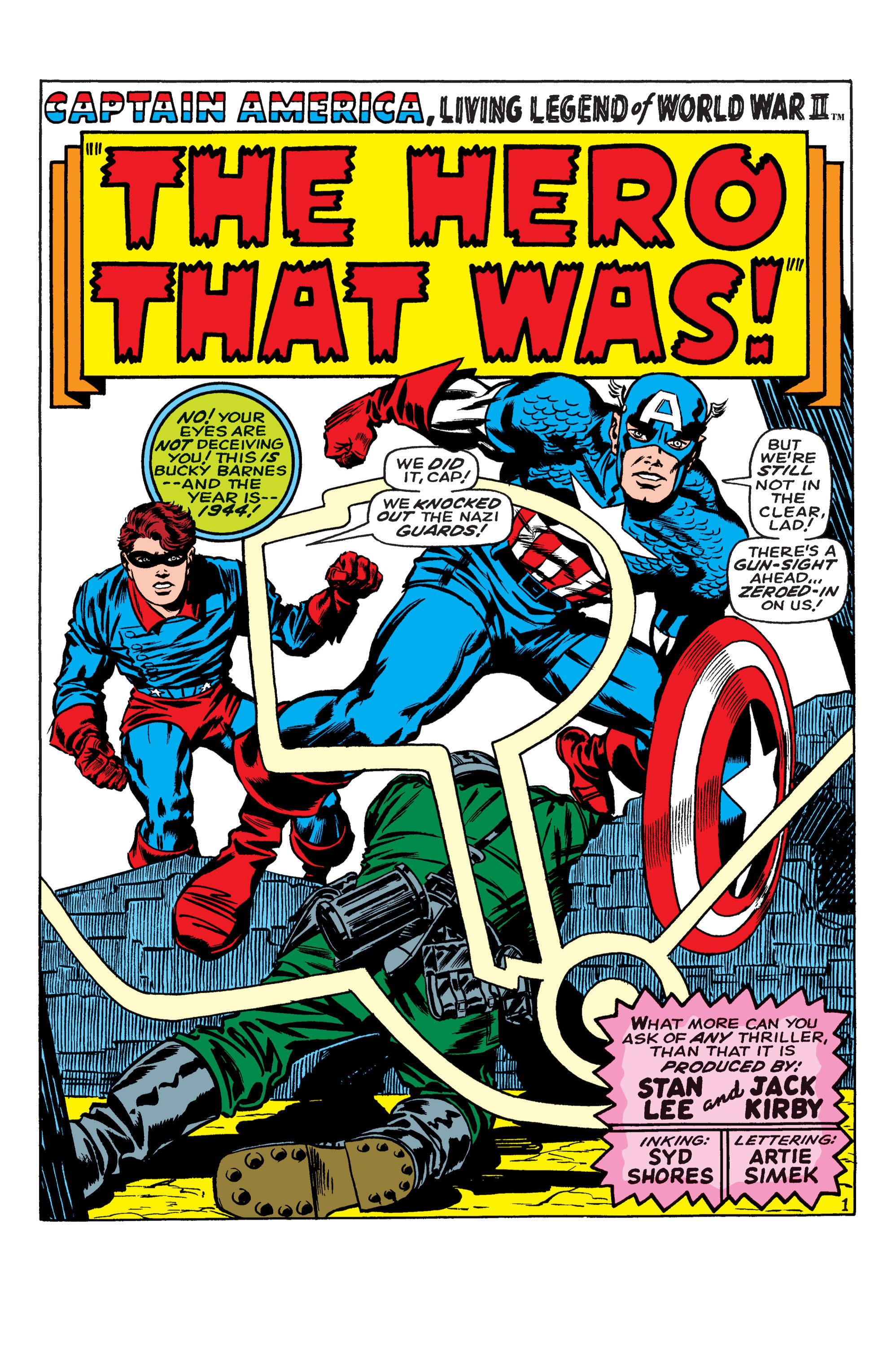 Read online Marvel Masterworks: Captain America comic -  Issue # TPB 3 (Part 2) - 74