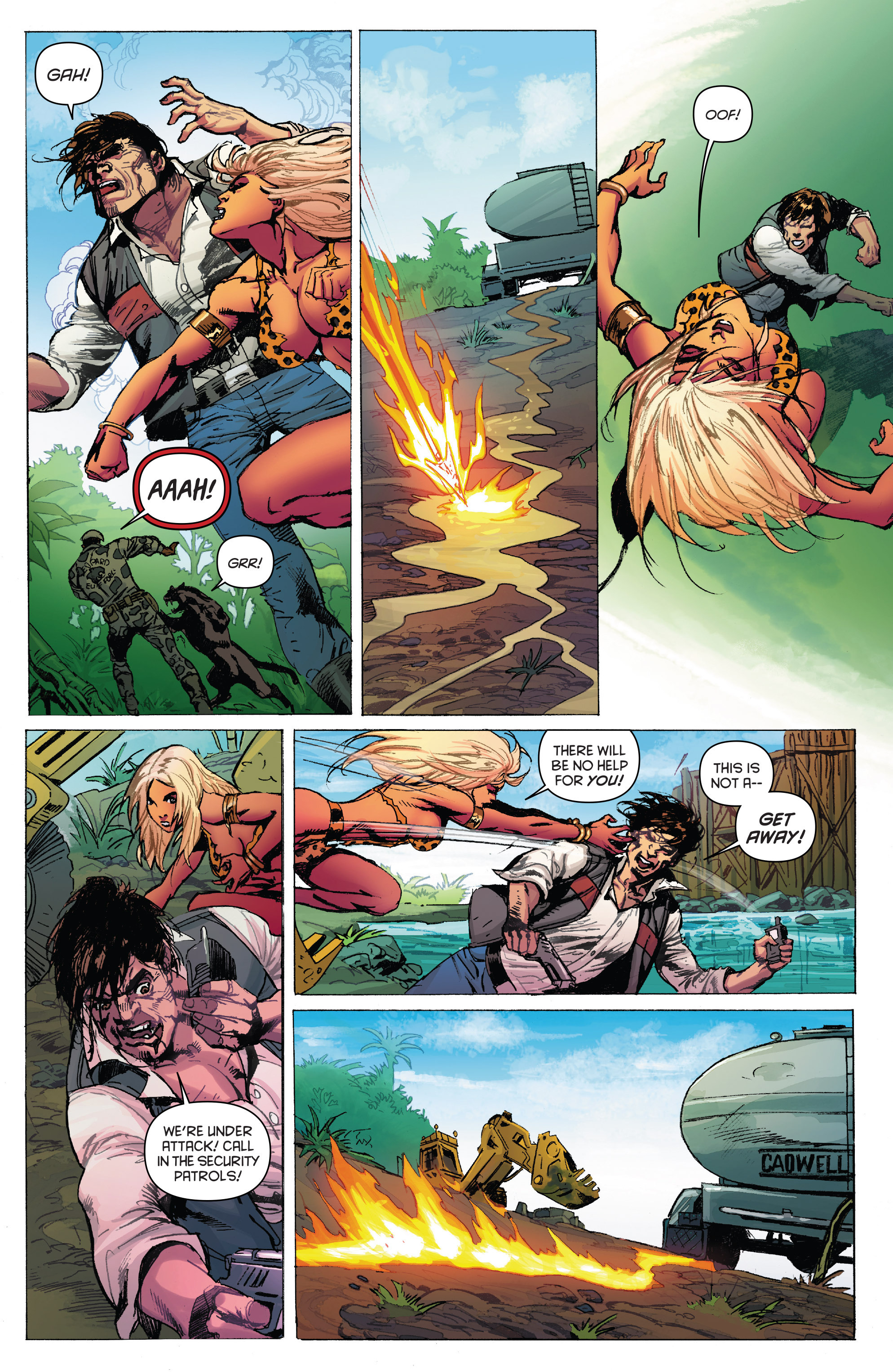 Read online Lords of the Jungle comic -  Issue #1 - 6