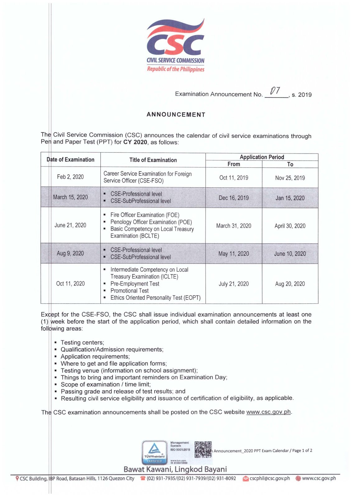 Let Answer Sheet V1 Www Teachpinas Com Name (use Black Ballpen Civil