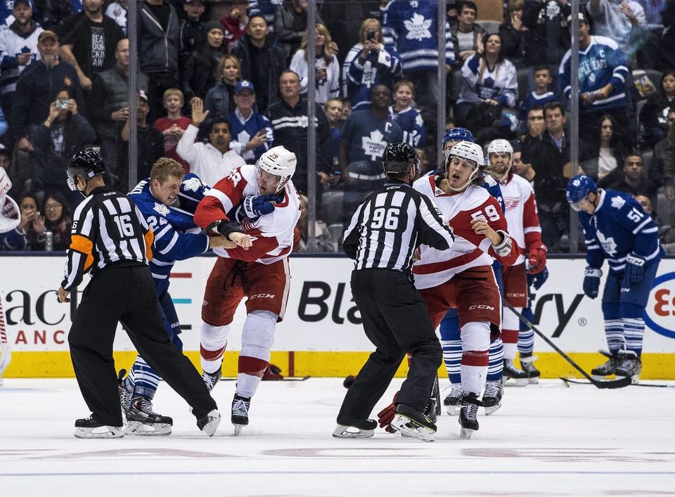 Red Wings Grinder Preseason games 7,8 Red Wings vs. Maple Leafs back2back wins video recap