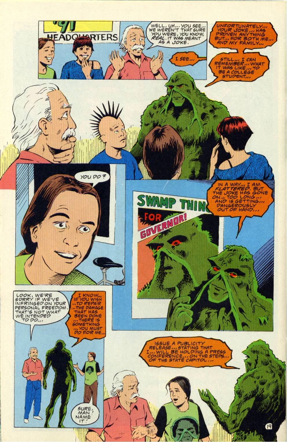 Read online Swamp Thing (1982) comic -  Issue #113 - 20