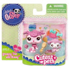Littlest Pet Shop Mommy & Baby Poodle (#2497) Pet