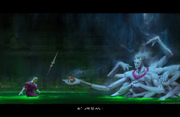 Artur Sadlos artstation ilustrações conceituais fantasia games