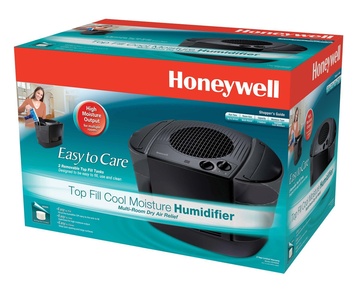 Polkadotpinks Honeywell Removable Top Fill Console Humidifier Review