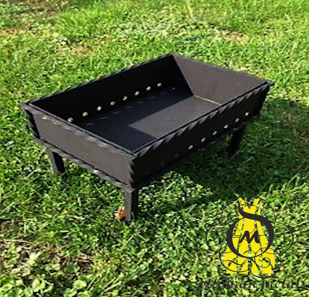 Wrought iron barbecue grillWrought iron metal Latvia