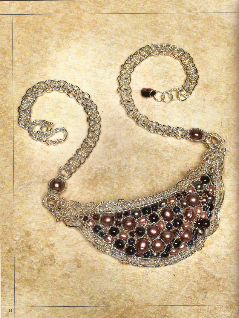 Book Review Weaving Freeform Wire Jewelry The Beading Gem S