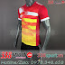 Áo Bóng Đá Không Logo Đẹp Adidas India Đỏ Vàng