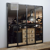 Armoire Industrielle Miroir