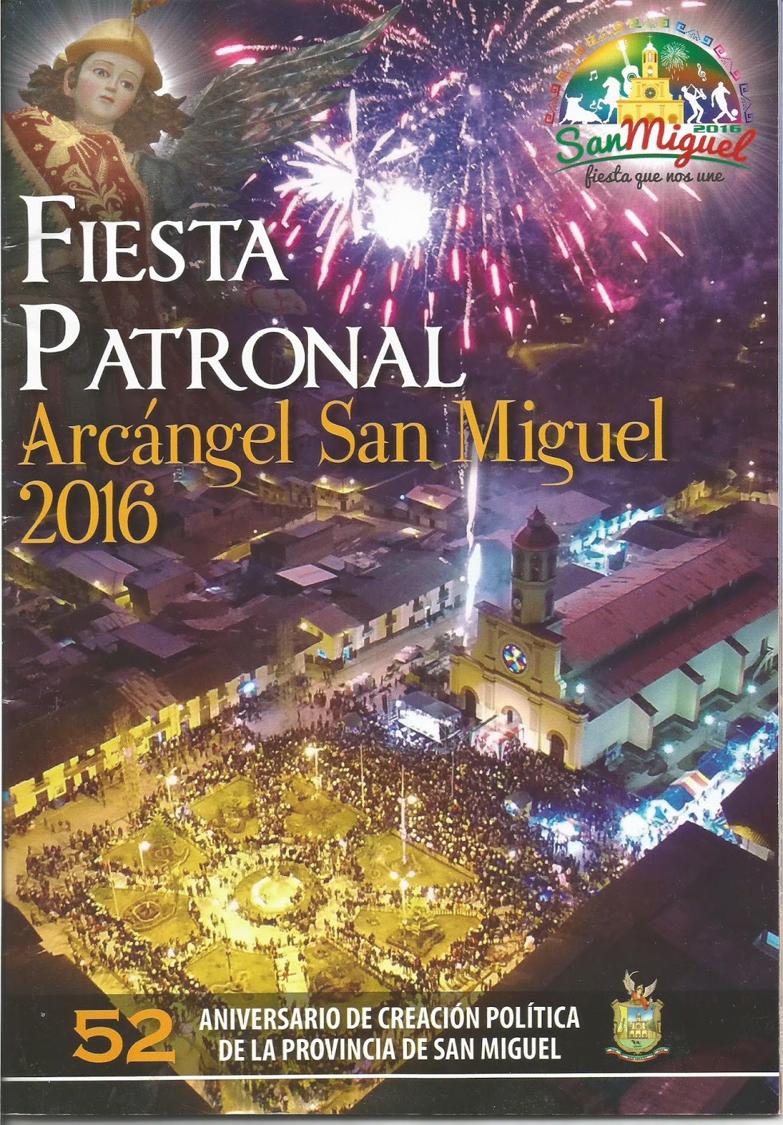 Programa Fiestas Puente San Miguel 2022 SAN MIGUEL DE PALLAQUES "Puerta del Cielo" / Cajamarca: Programa FIESTA