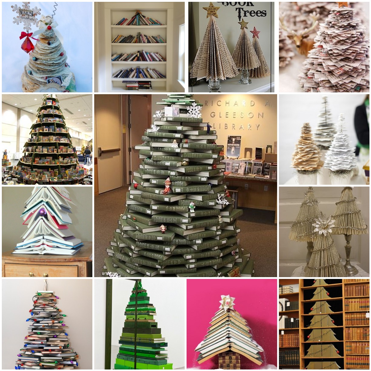 See Jenn Read! TILT Bookish Christmas Trees