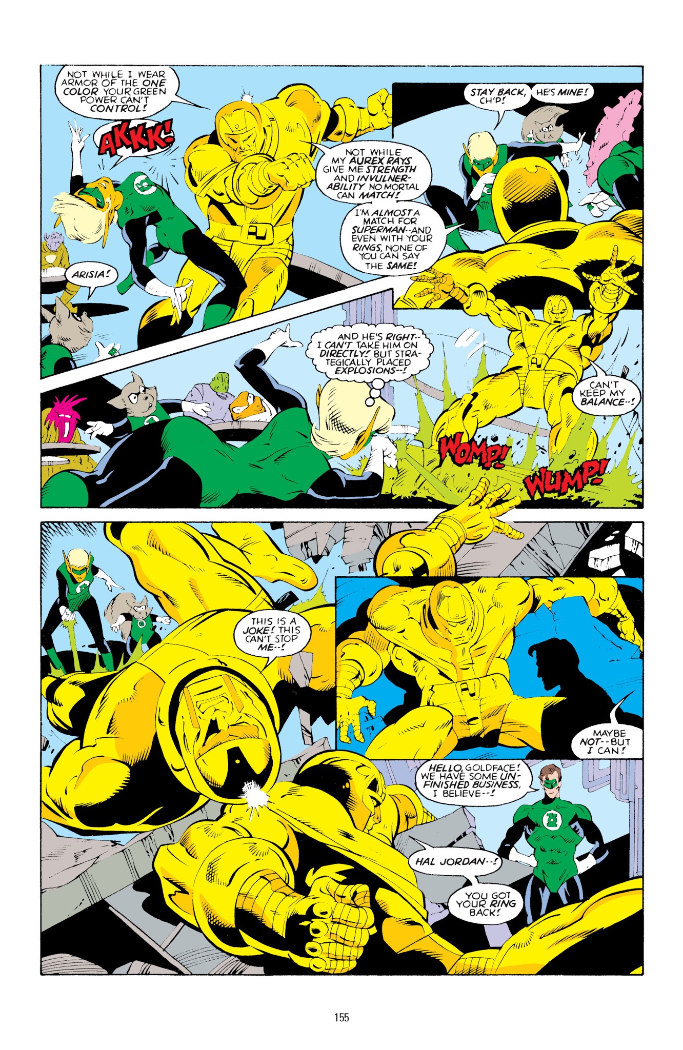 Read online Green Lantern: Sector 2814 comic -  Issue # TPB 3 - 155