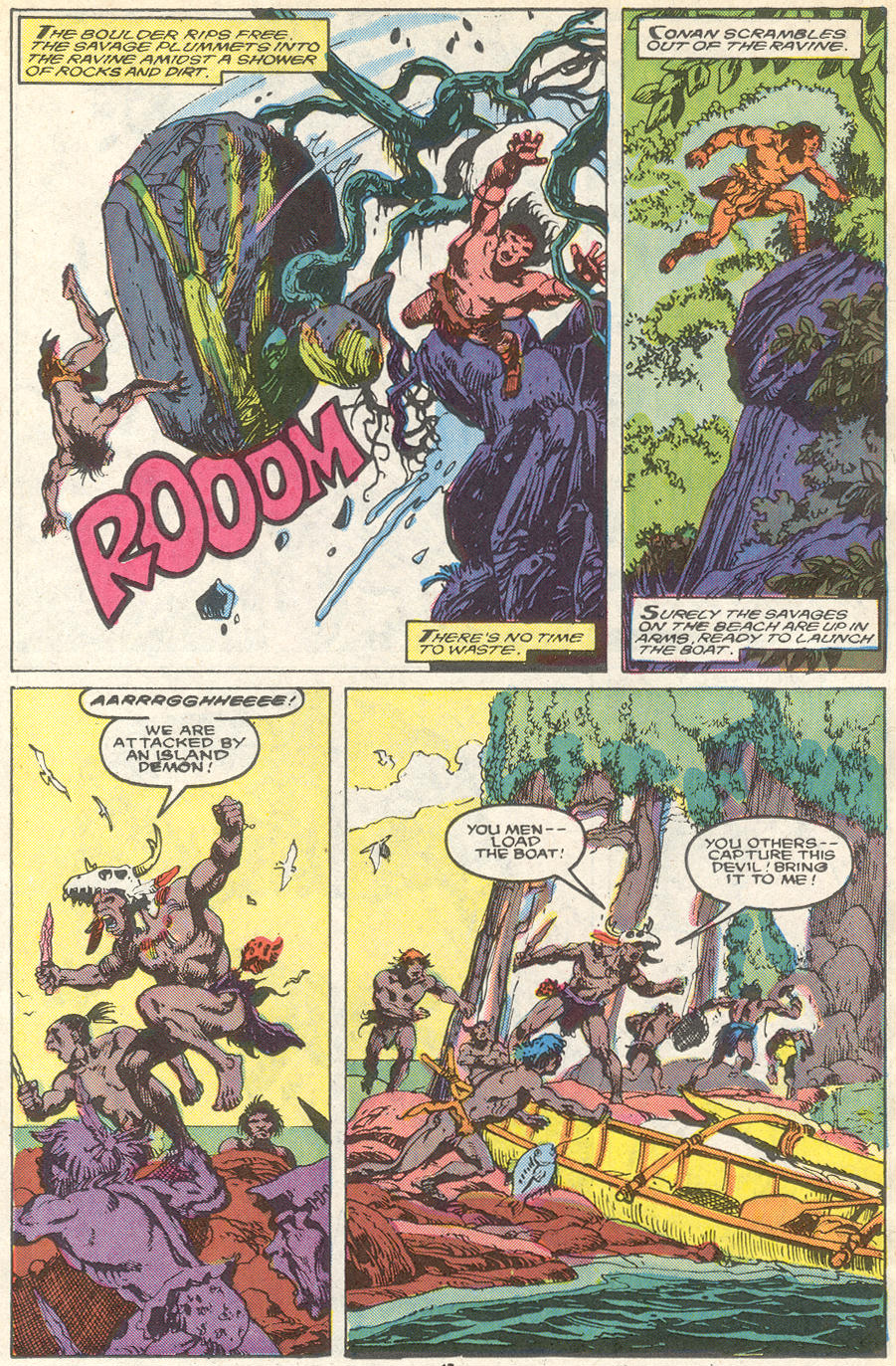 Read online Conan the Barbarian (1970) comic -  Issue #218 - 12