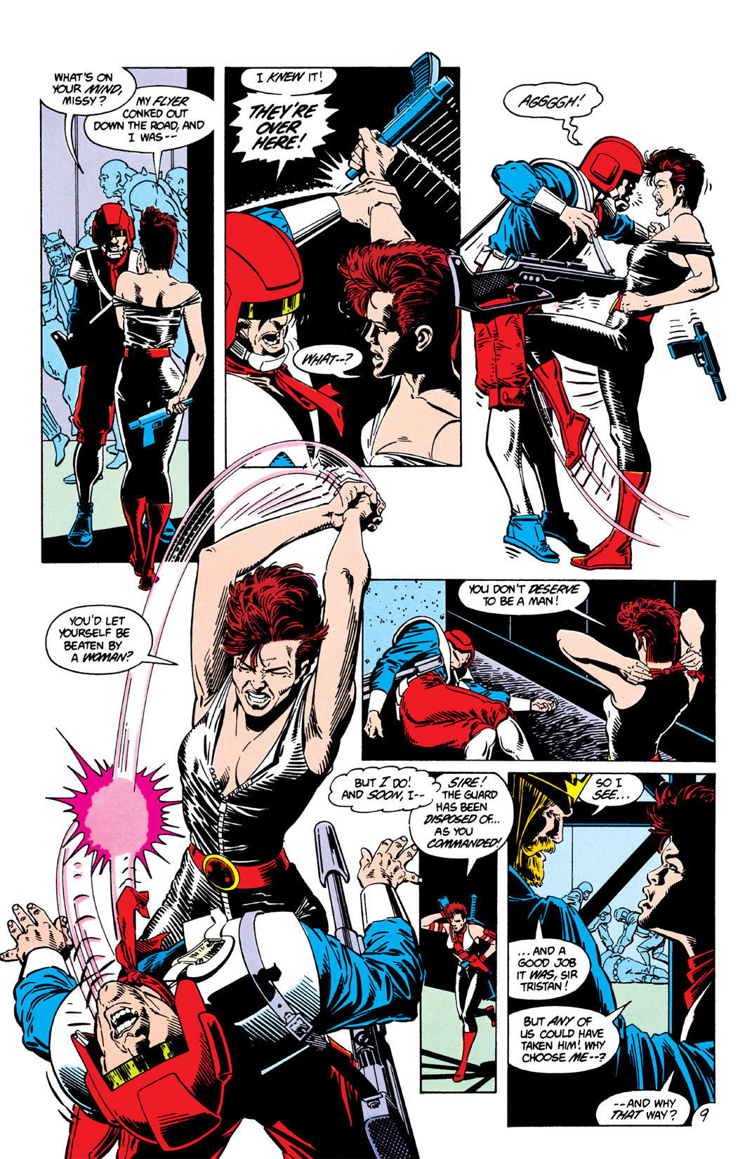Read online Camelot 3000 comic -  Issue #10 - 11