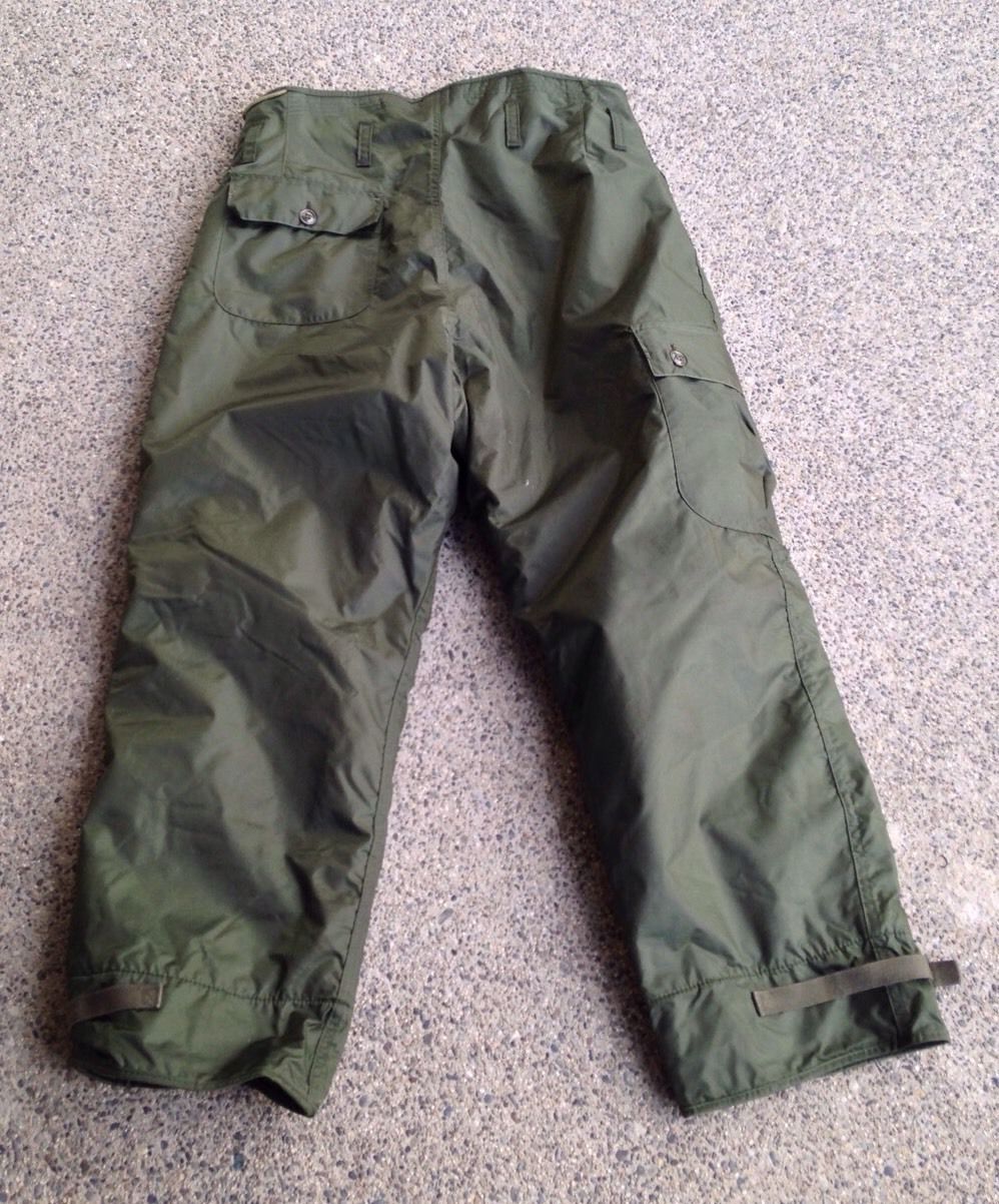 Webbingbabel: US Army Extreme Cold Weather Impermeable Trousers