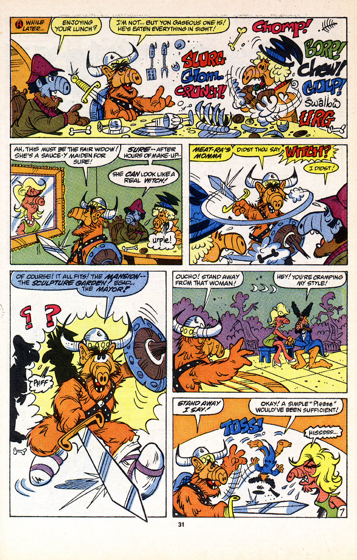 Read online ALF comic -  Issue #2 - 32