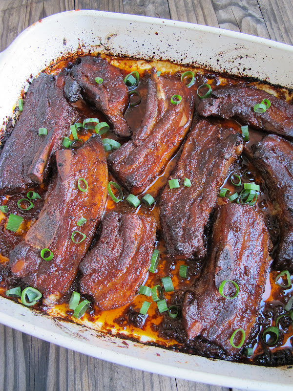 Morsels and Musings: sticky korean-style pork spare ribs