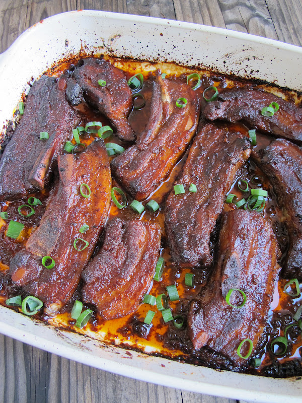 Morsels and Musings sticky koreanstyle pork spare ribs
