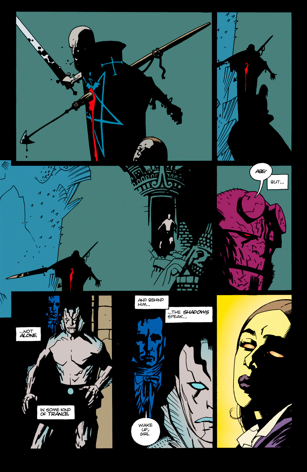 Read online Hellboy: Seed of Destruction comic -  Issue #4 - 12