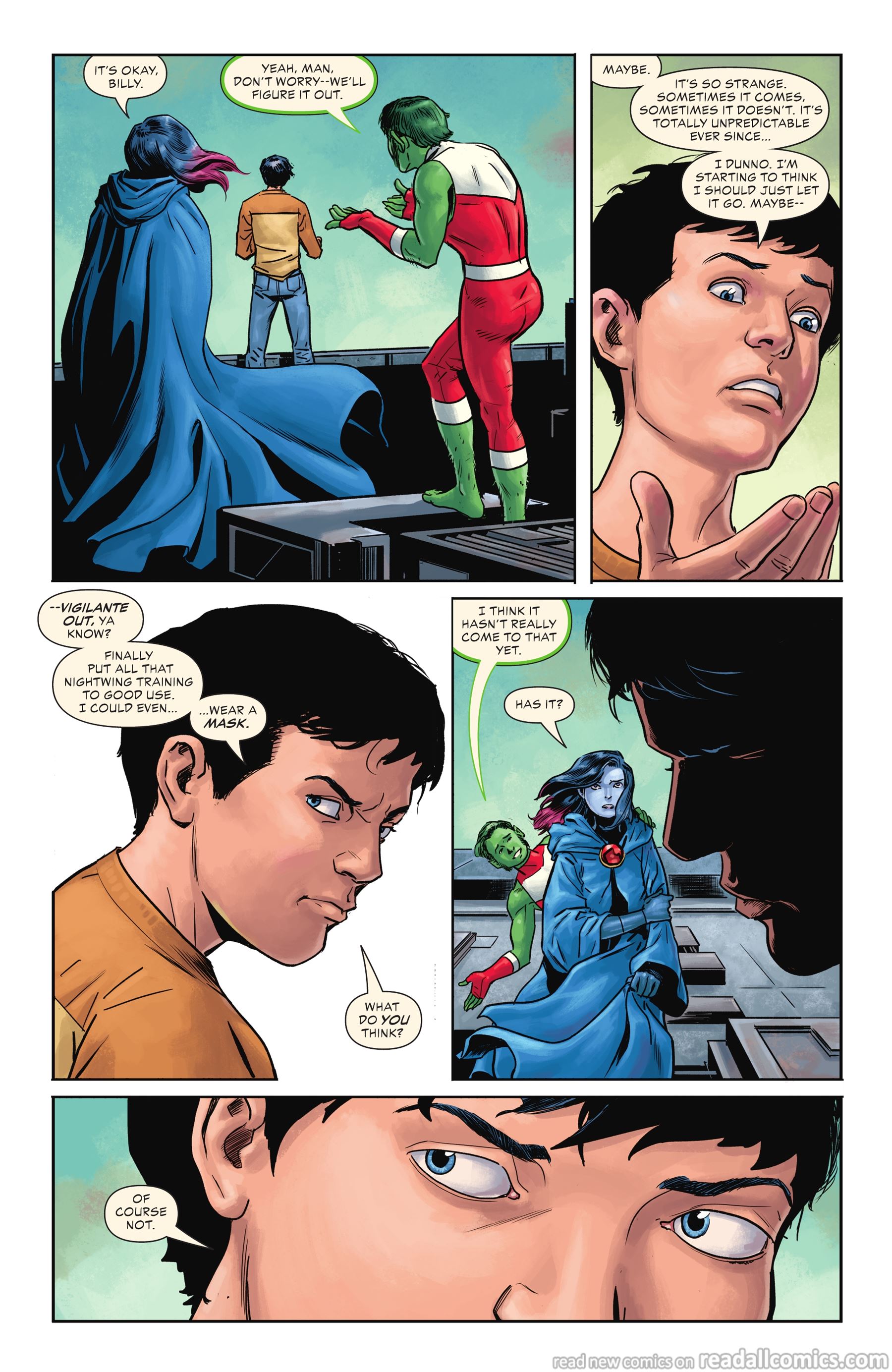 Teen Titans Academy #1 chapter 4 page 14