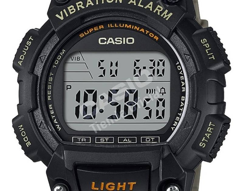 Zona Casio: Nuevo Casio W-736H-5AV de correa beige