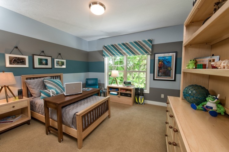 mdchen blau farbgestaltung jugendzimmer schwarz vintage. linien ... - Raumgestaltung Ideen Jugendzimmer mdchen blau farbgestaltung jugendzimmer schwarz vintage. linien ... - Raumgestaltung Ideen Jugendzimmer