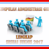 Perangkat Manajemen Guru Kelas Lengkap Sesuai Juknis 2017