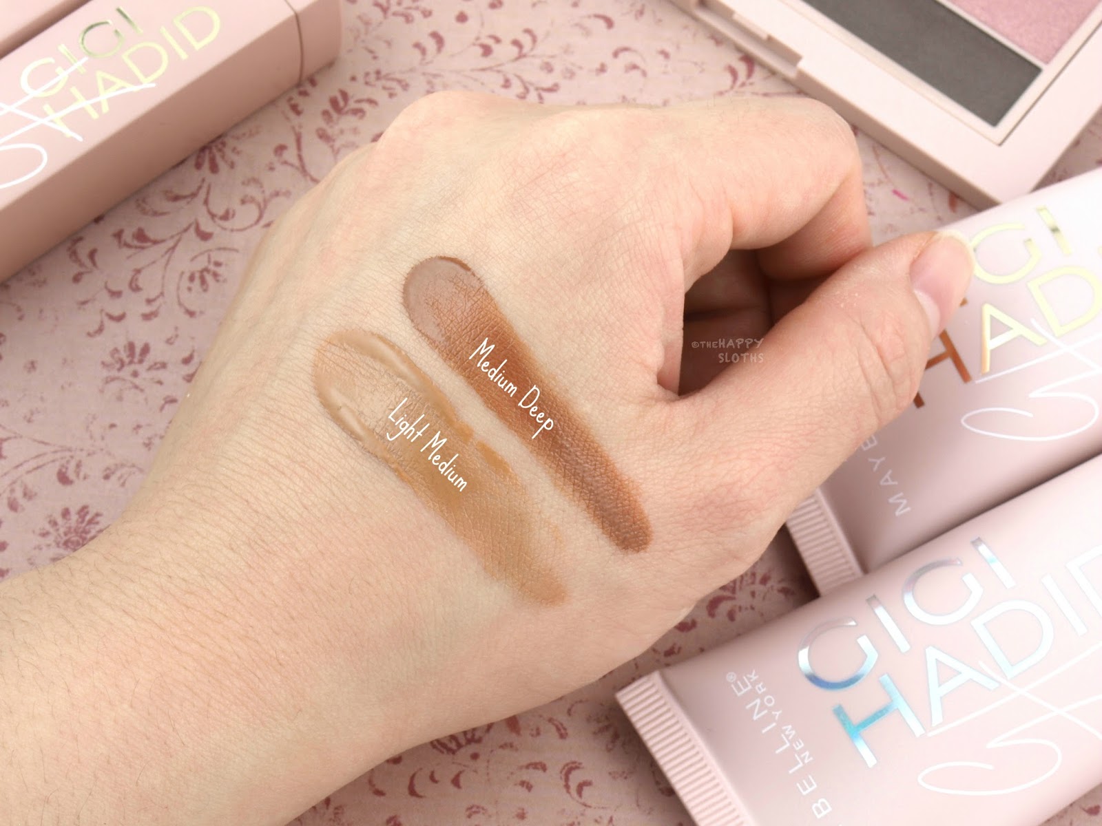 Maybelline x Gigi Hadid Tinted Primer: Review and Swatches