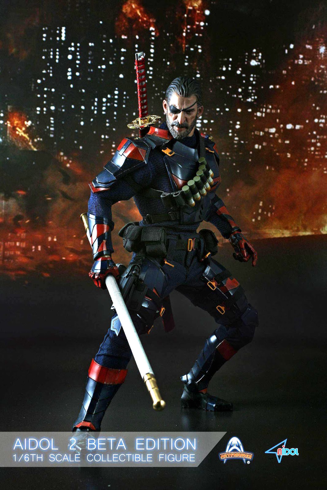 ART FIGURES Pouches AIDOL 2 BETA 1/6 ACTION FIGURE TOYS Deathstroke DC dam did 