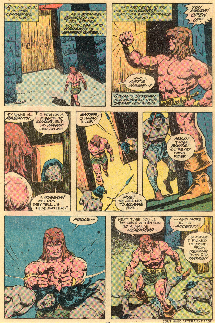 Read online Conan the Barbarian (1970) comic -  Issue #76 - 8