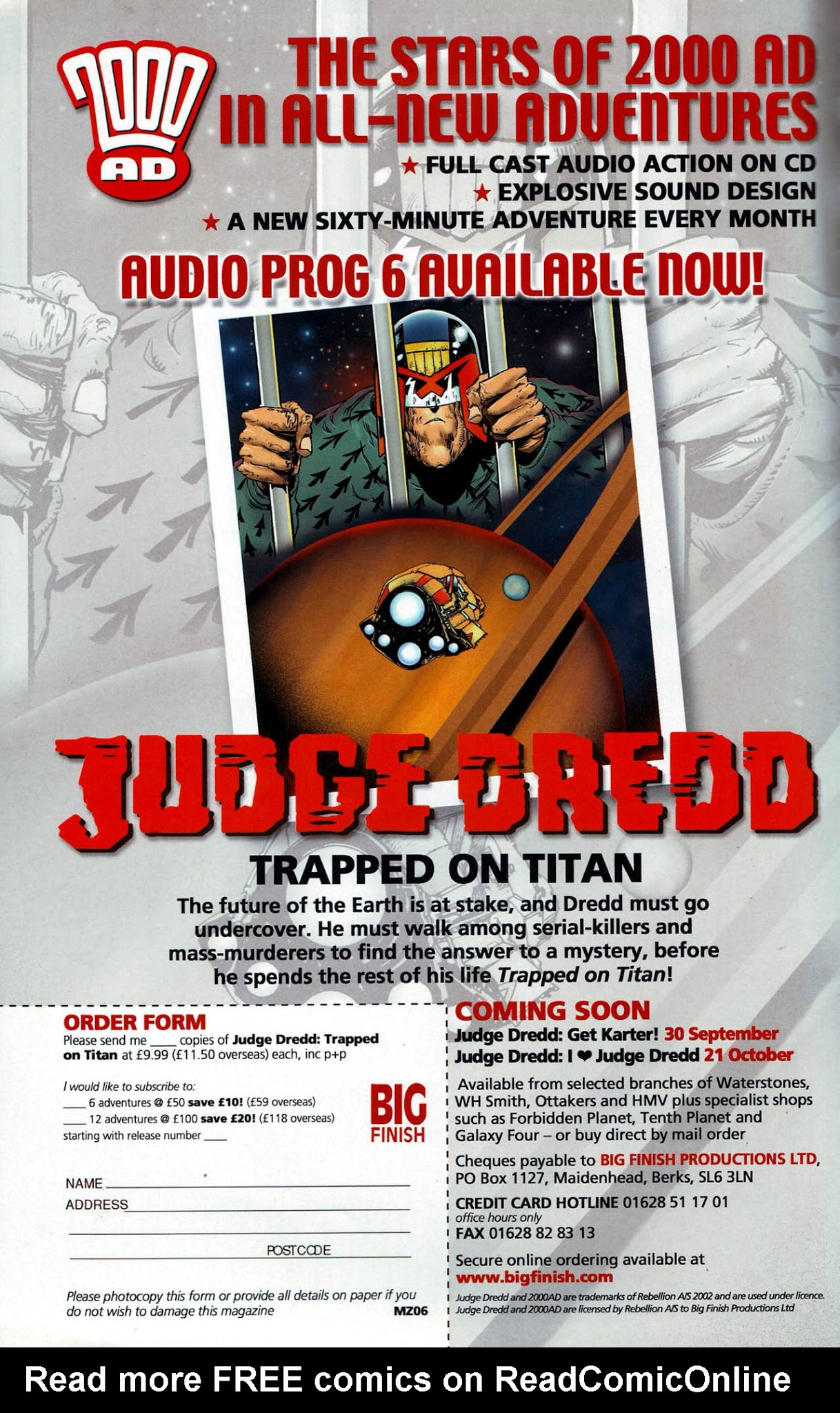 Read online Judge Dredd Megazine (vol. 4) comic -  Issue #15 - 2