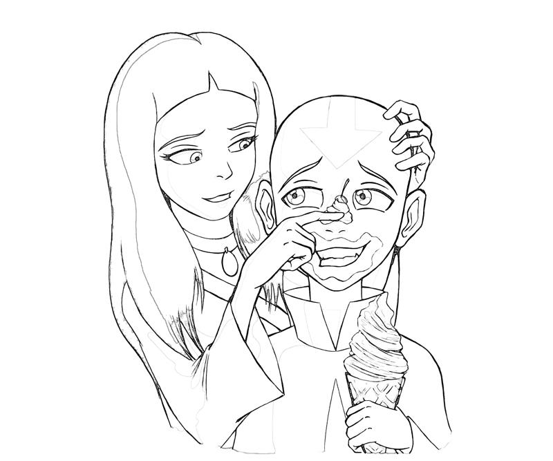 aang coloring pages - photo #23